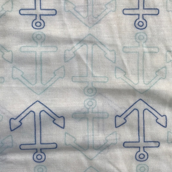 Sperry Anchor Nautical Print Scarf - Picture 2 of 4